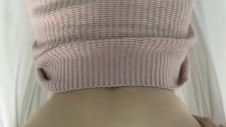 A student with a cool ass loves when she is fucked hard
