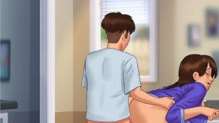 Summertime Saga - Cookie Jar - All Sex Scenes Only - Debbie #9 Part 49