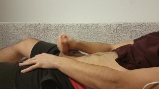 Christmas quicky cumshot