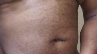Jacking off in public rest room