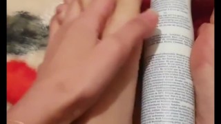 Arab whore recording feet - foot fetish