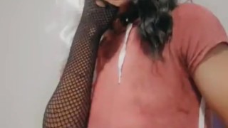 vibrator tease through party dress