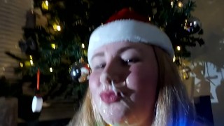 Christmas fuck end result