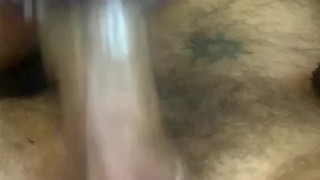 Solo toy wanking 