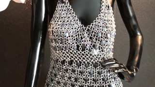 Try On Haul Chainmail Dress Damaris made by Ero Chains!