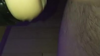 Nice cock fucks fleshlight until it cums