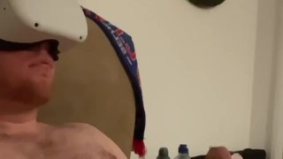 Orgasmic Holiday VR Wank