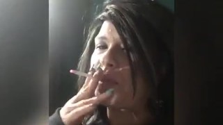 Smoking fetish MILF JADE SEXY SMOKER