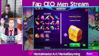 Rear Check up! Fap CEO Men Stream #45 W/HentaiGayming