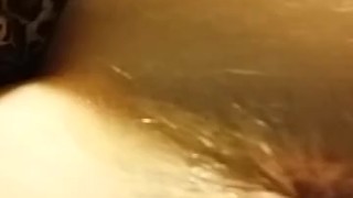 Ginger showing asshole