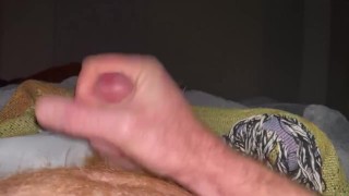 Late night jerk with cum
