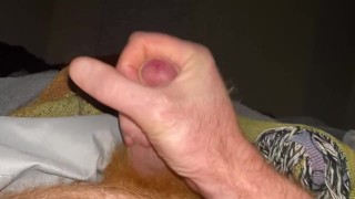 Late night jerk with cum