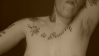 Trans Man Pre Op FTM Naked Titty Twisting! Dancing 