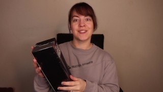 Unboxing - Realistic Thrusting Dildo with Strong Suction Cup and Rotating Beads!