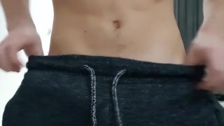 LukeBigDicked - 9.5 inch Cock Pulled Out of Bulge Underwear - PREVIEW