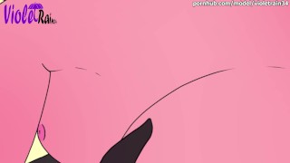 Among Us Pink fixing the couch with Black dick