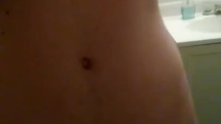 Young buck beating his meat