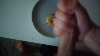 BIG LOAD ON COOKIE for Santa 