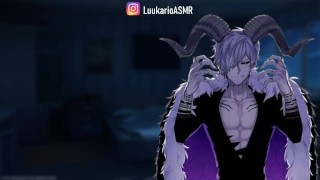ASMR (sfw) DEMONIO te hace su ESCLAVA BESOS Roleplay ESPAÑOL 