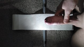 Edging My Uncut Cock