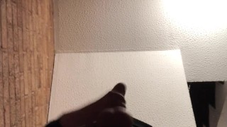 ROUGH HANDJOB ** Random Stairwell Edition **