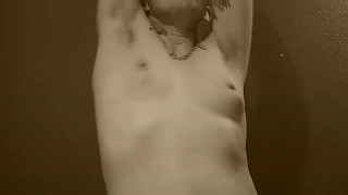Trans Man FTM Full Nude, Turn On Your Music Dance Naked With Me