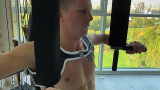 Fucked me while training
