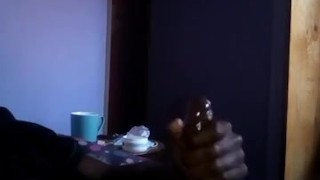 Full House Early Morning Wood Black Handjob Cumshot