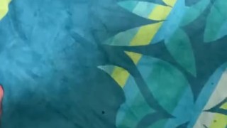 I put my fleshlight in warm water, then filled it with lube and fucked it as hard as I could.