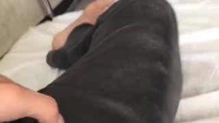 Come on! Leather pants 