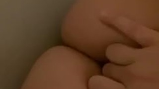 Fingers in tight pussy 
