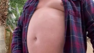 Stroking my big daddy bear cock - More on my OnlyFans!!! onlyfans. com/westcub86