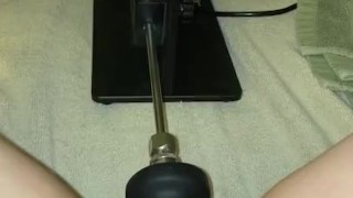 Machine fucks me gently 