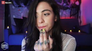 Gia_Baker Licking Her Toes And Fingers