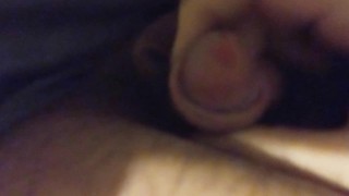 Quick pov while a friend is in the other room