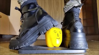 Food Crushing with Buffalo Boots (Trailer)