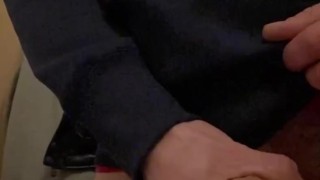 Cumming big dick in slow-motion 