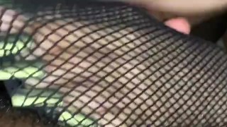 SEXIEST FEET EVER IN FISHNETS