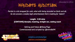 [STEVEN UNIVERSE] Peridot's Audition | Erotic Audio Play by Oolay-Tiger