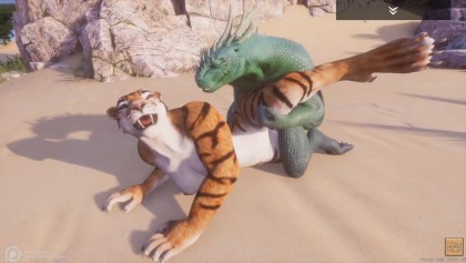 420px x 237px - Wild Life / Scaly Furry Porn Tiger With Dragon - Free Porn Videos - YouPorn