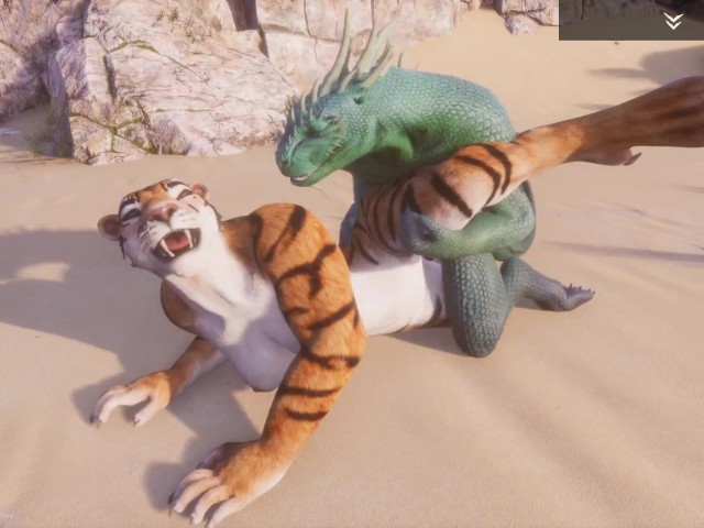 Tigress Furry Porn Animated - Wild Life / Scaly Furry Porn Tiger With Dragon - Free Porn Videos - YouPorn