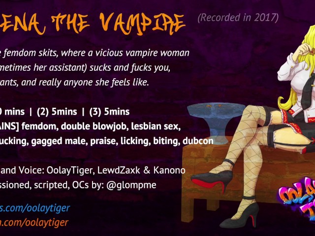 Cartoon Femdom Blowjob - oc] Helena the Vampire | Erotic Audio Play by Oolay-Tiger - Video Porno  Gratis - YouPorn