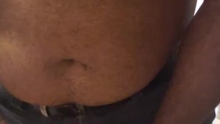 In public rest room masterbating