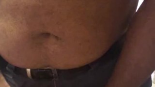 In public rest room masterbating