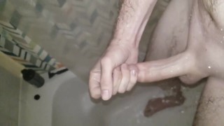 Slowmo Shower Jerkoff
