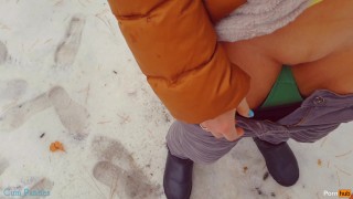 FIRST PUBLIC CUM PANTIES IN 2021/ REAL PUBLIC CUM PANTIES