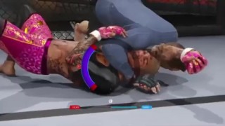 UFC 4: Gay Fag Gets Beat