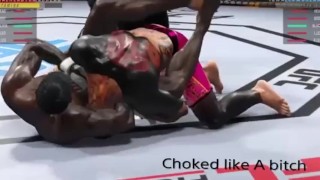 UFC 4: Gay Fag Gets Beat