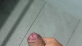 7 CUM BLASTS IN POOL TOILET