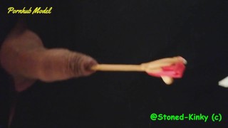SK Walking around the house with fixed catheter inside cock